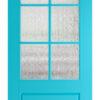 ADVISAR - 3/4 Lite Flush Glazed-6 Lite Grid Door