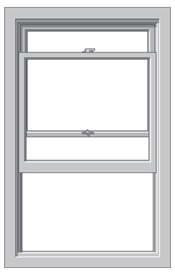 double-hung window