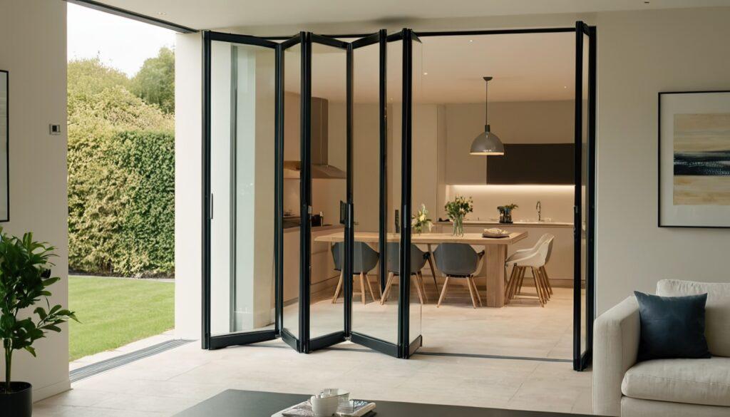 living room glass folding door folding doors glass pvc folding sliding door