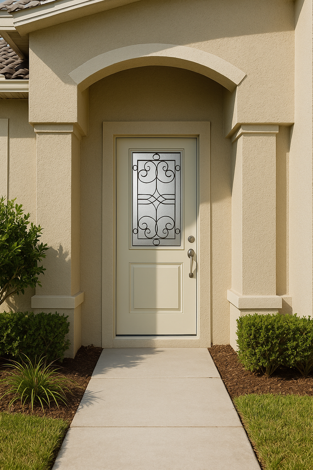 Impact Windows & Doors Tampa - Half Lite 1 Panel Flush - Salinas