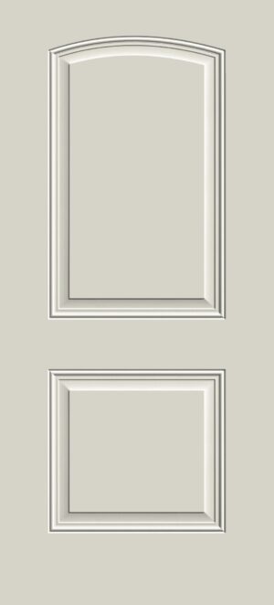 2 Panel Soft Arch Flush