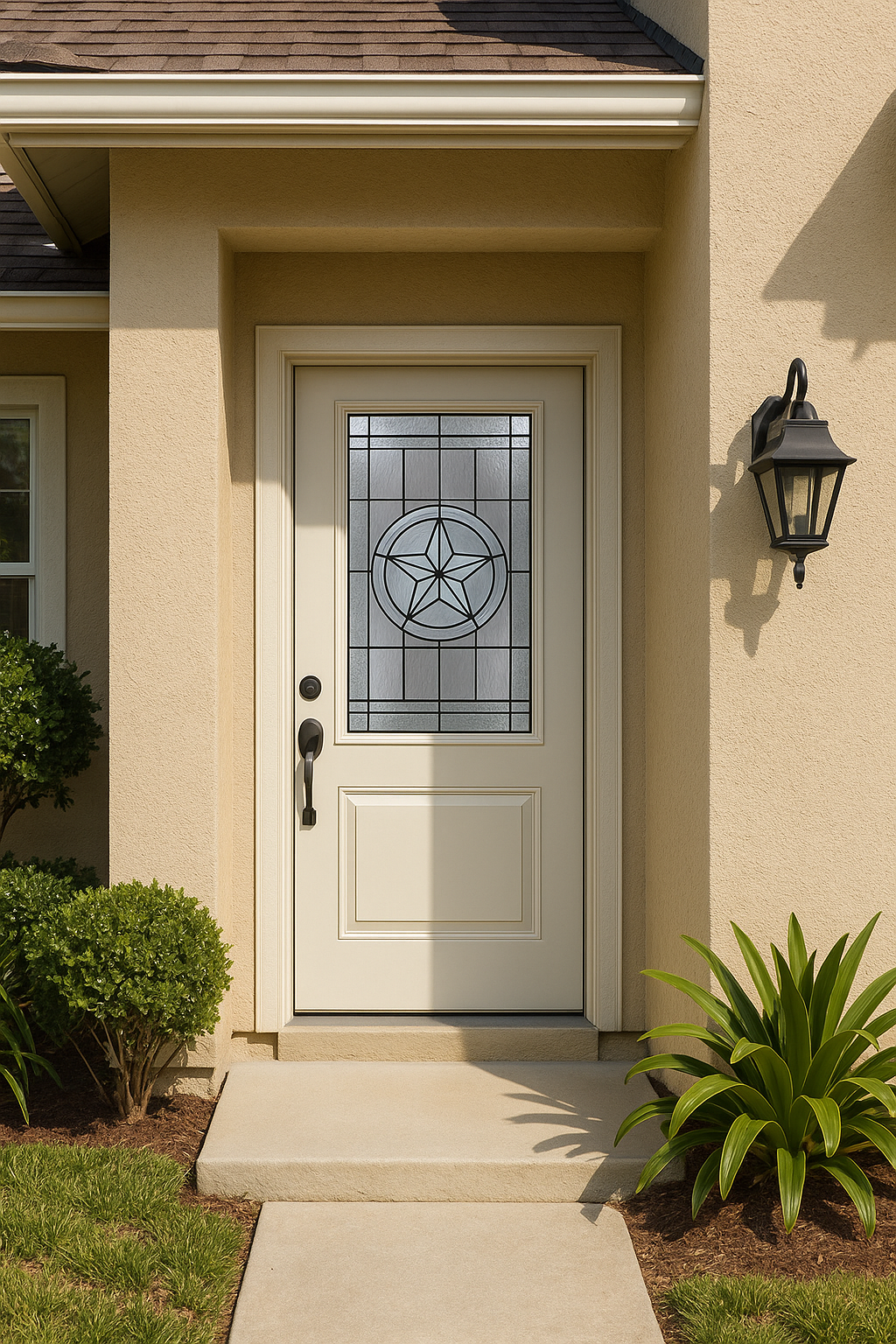 Impact Windows & Doors Tampa - Half Lite 1 Panel Flush - Texas Star