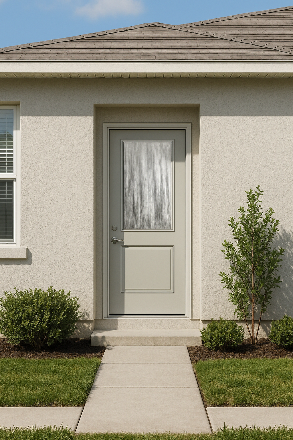 Impact Windows & Doors Tampa - Half Lite Flush - Chord
