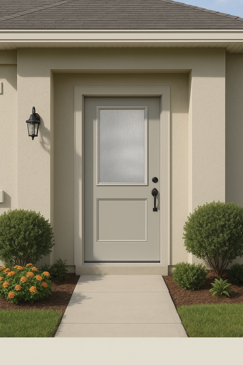 Impact Windows & Doors Tampa - Half Lite Flush - Rainglass