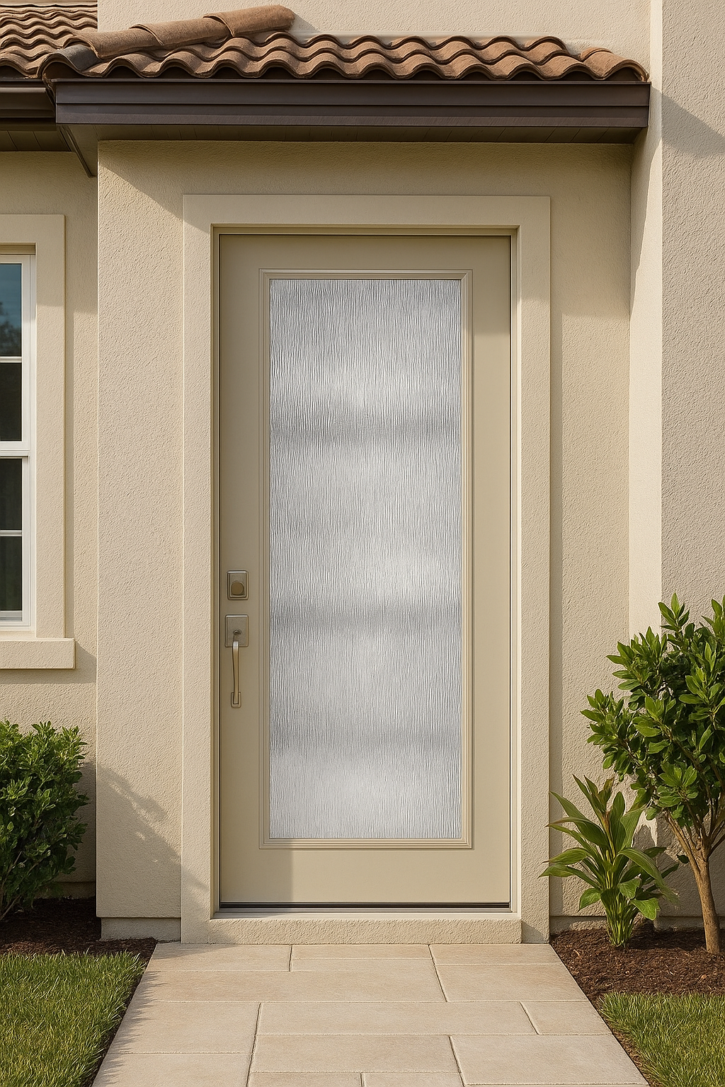 Impact Windows & Doors Tampa - Full Lite Flush - Chord