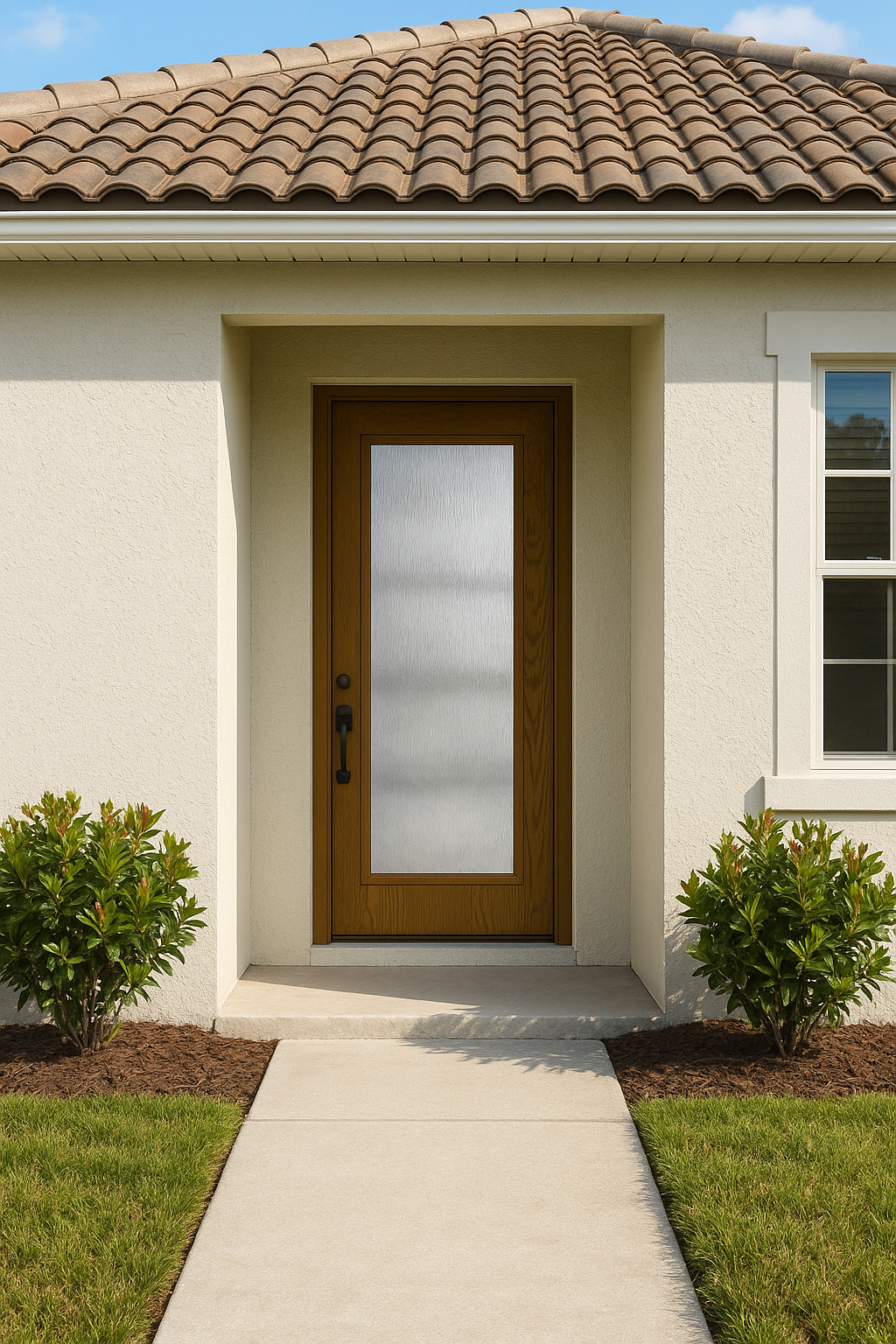 Impact Windows & Doors Tampa - Full Lite Flush - Chord