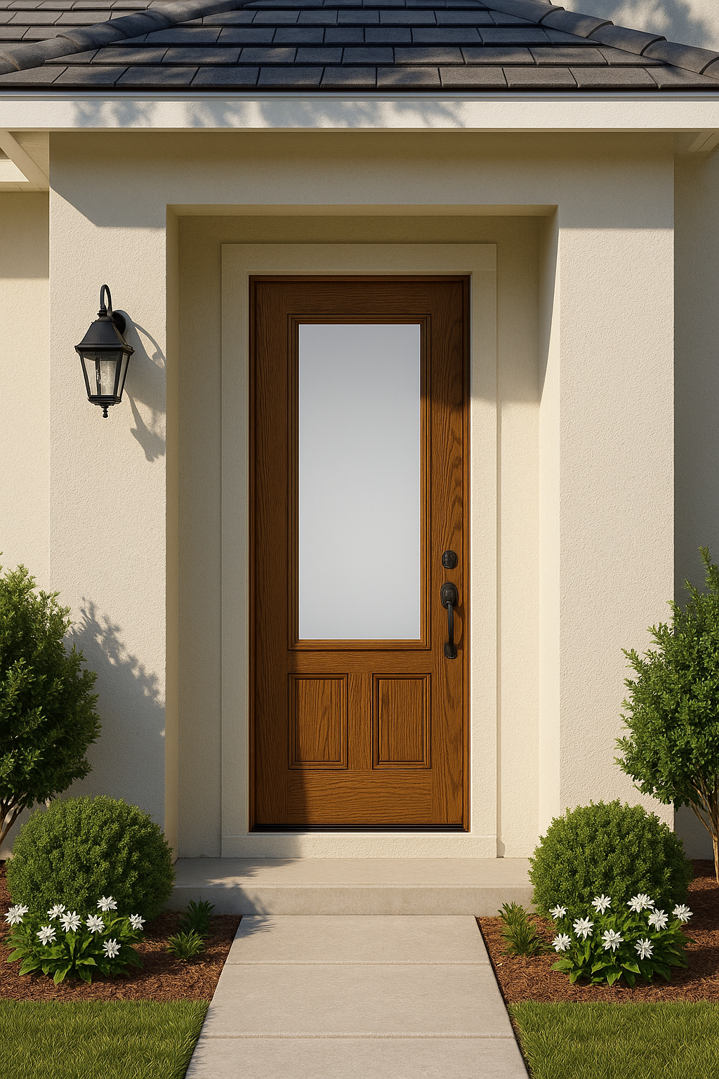 Impact Windows & Doors Tampa - Full Lite Flush - Clear 1 Lite No Grid