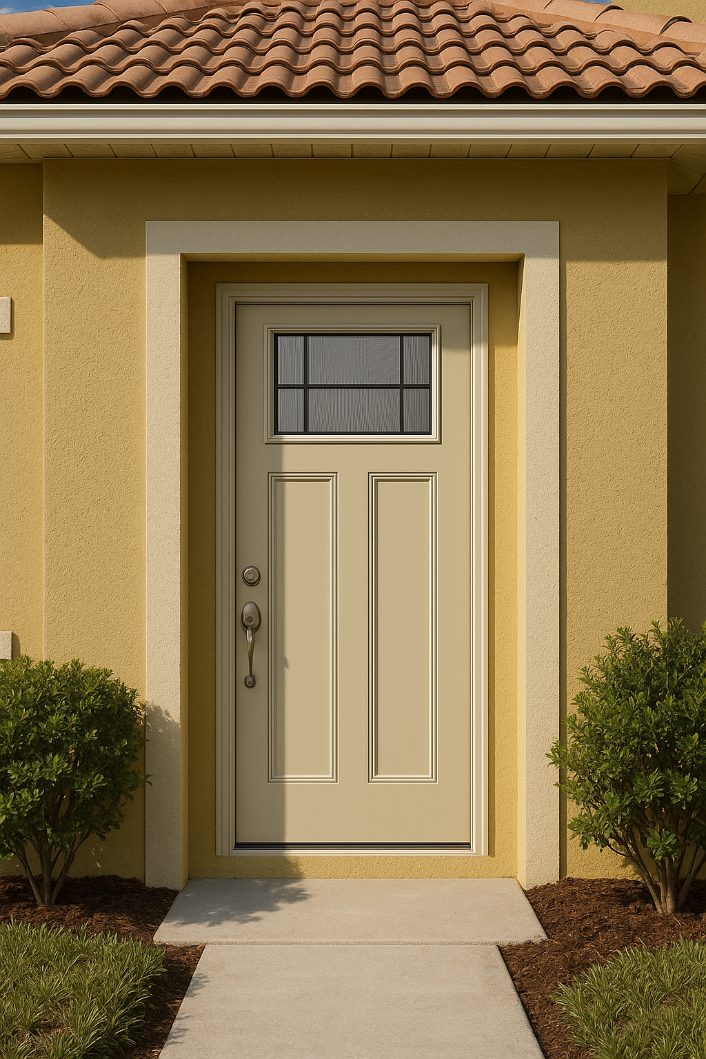 Impact Windows & Doors Tampa - Craftsman Lite 2 Panel Flush