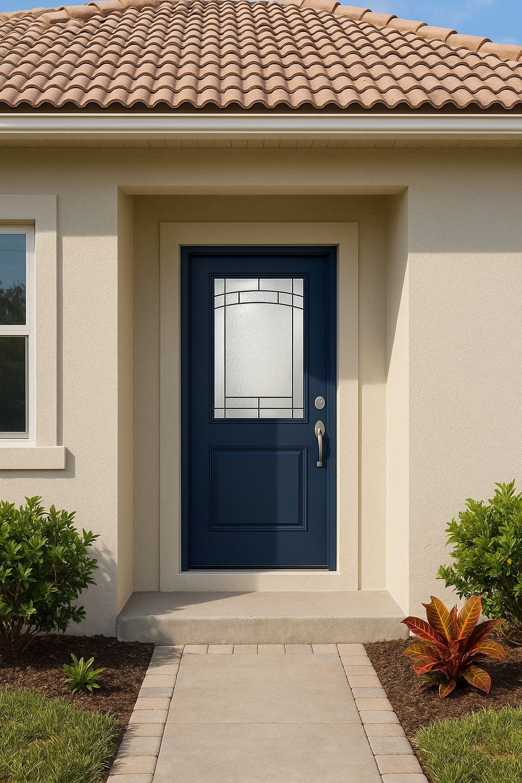 Impact Windows & Doors Tampa - ADVISAR - 2 Panel 1/2 Lite Door