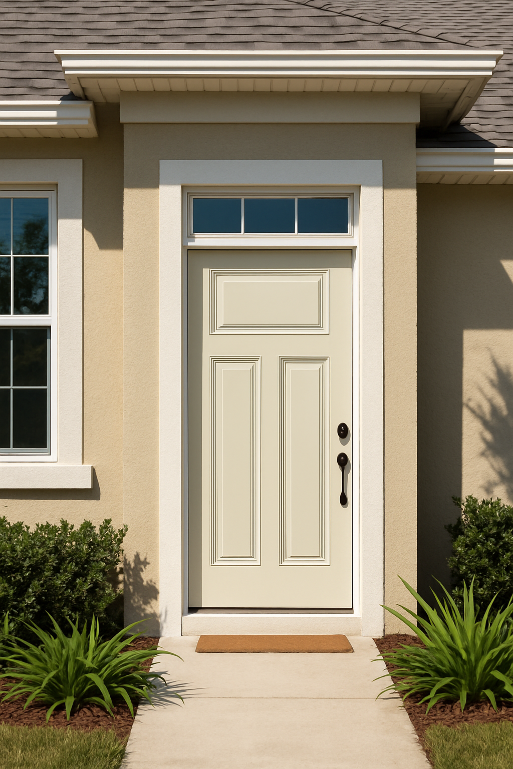 Impact Windows & Doors Tampa - 2 Panel Craftsman Flush