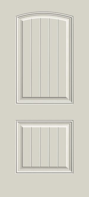 2 Panel Plank Soft Arch Flush