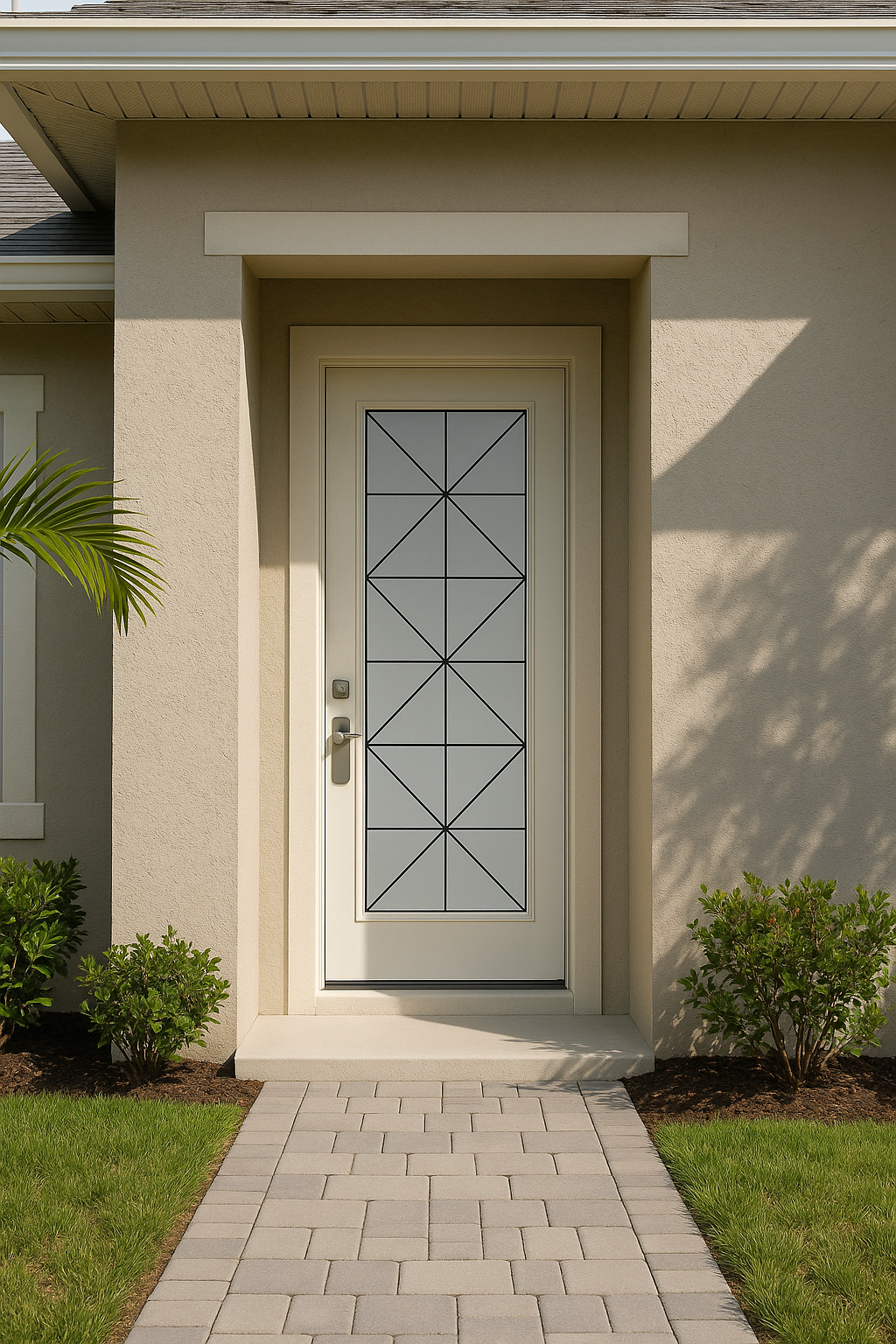 Impact Windows & Doors Tampa - Full Lite Flush - Calix