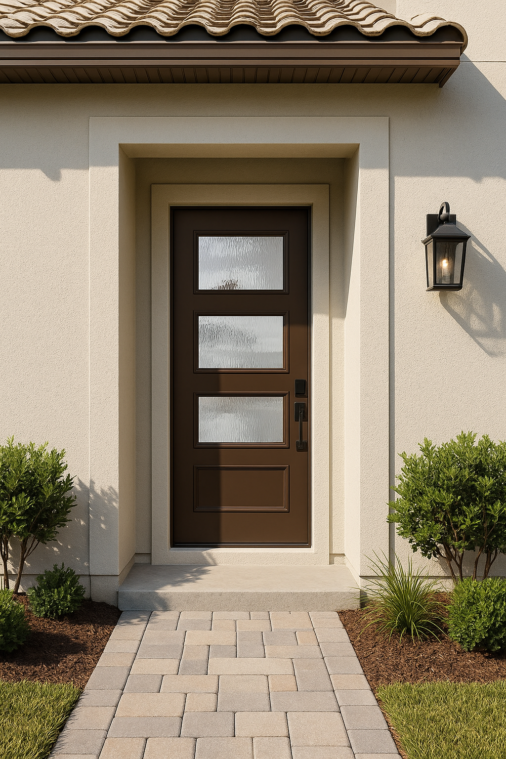 Impact Windows & Doors Tampa - ADVISAR - 3 Lite Door