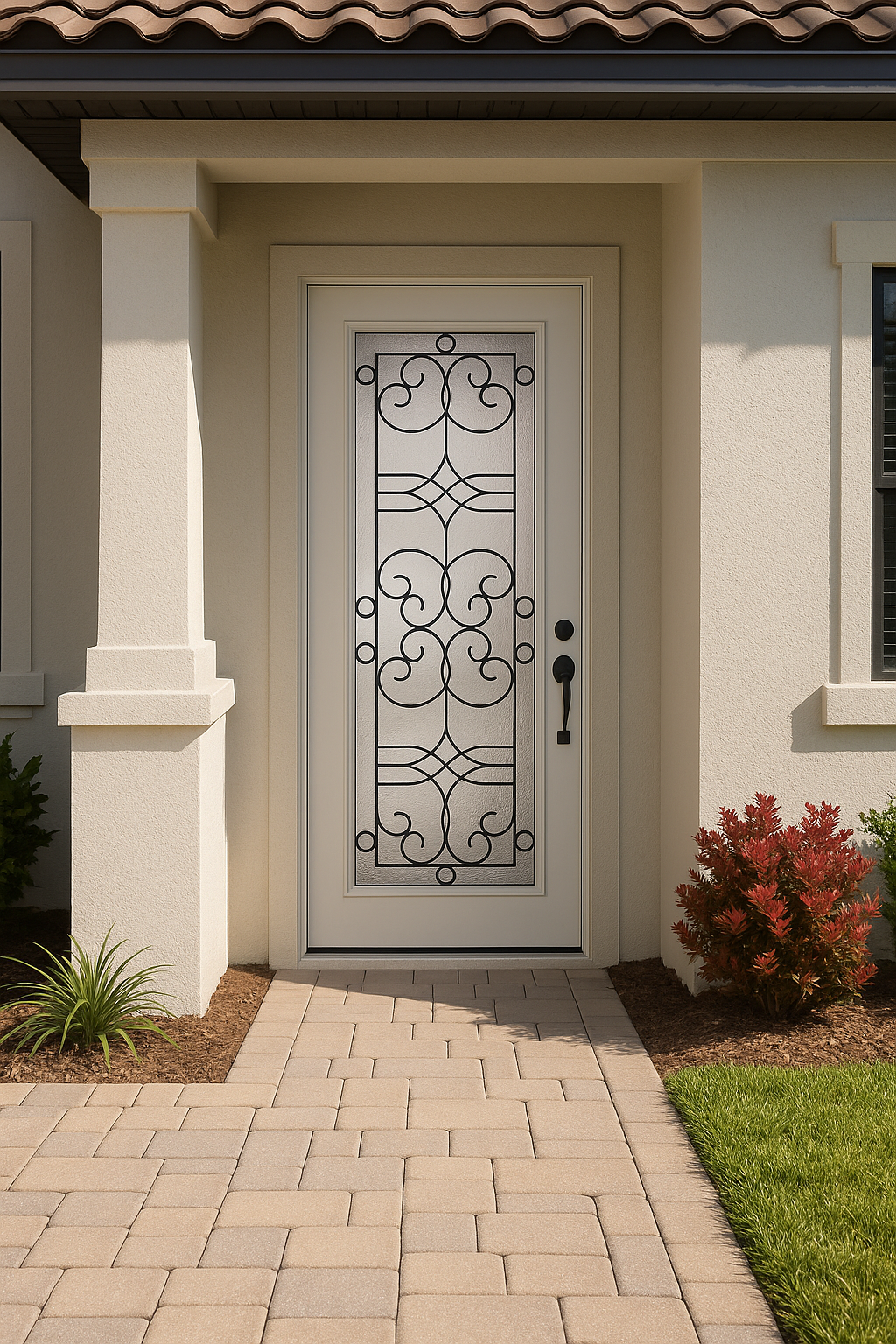 Impact Windows & Doors Tampa - Full Lite Flush - Salinas