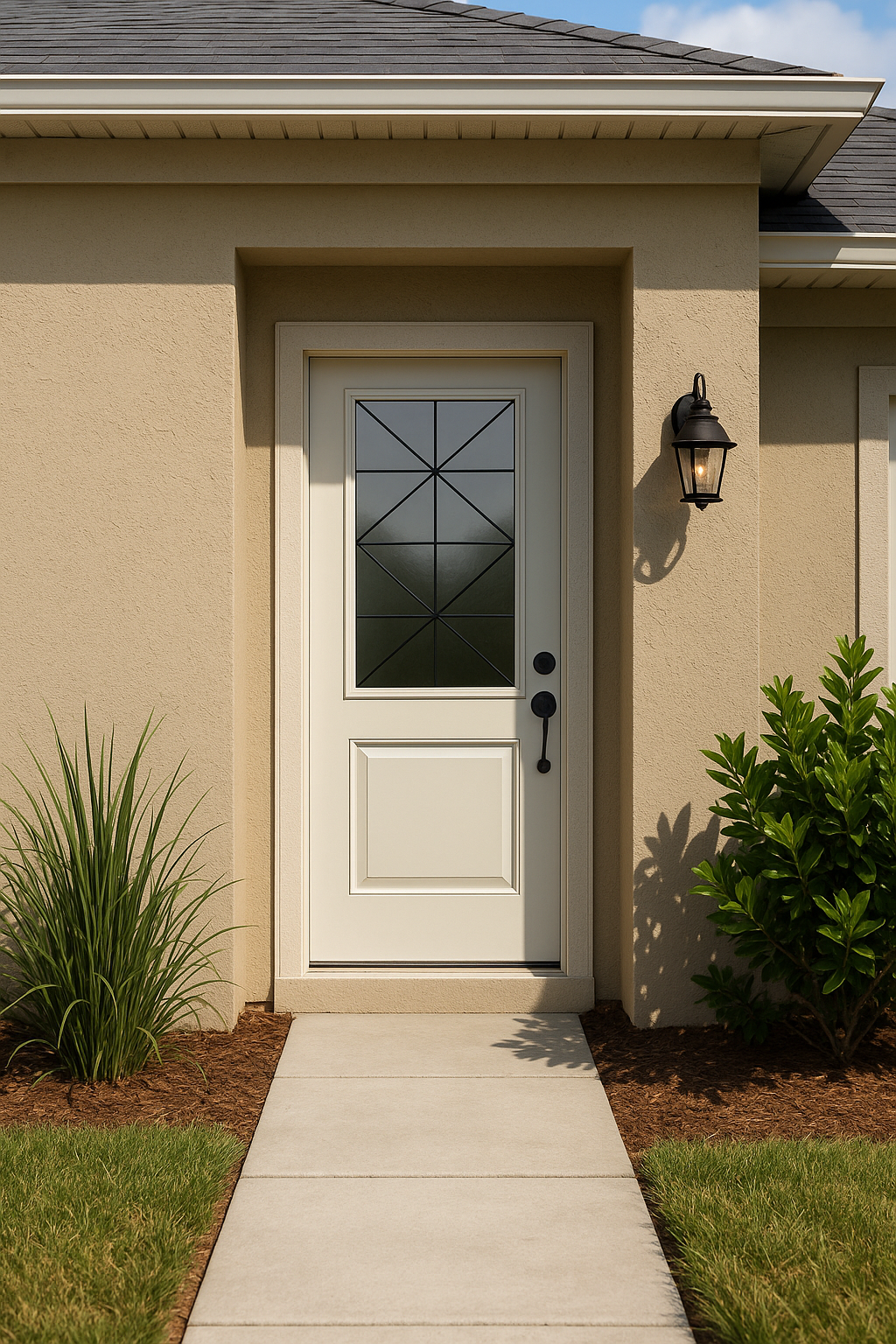 Impact Windows & Doors Tampa - Half Lite 1 Panel Flush - Calix