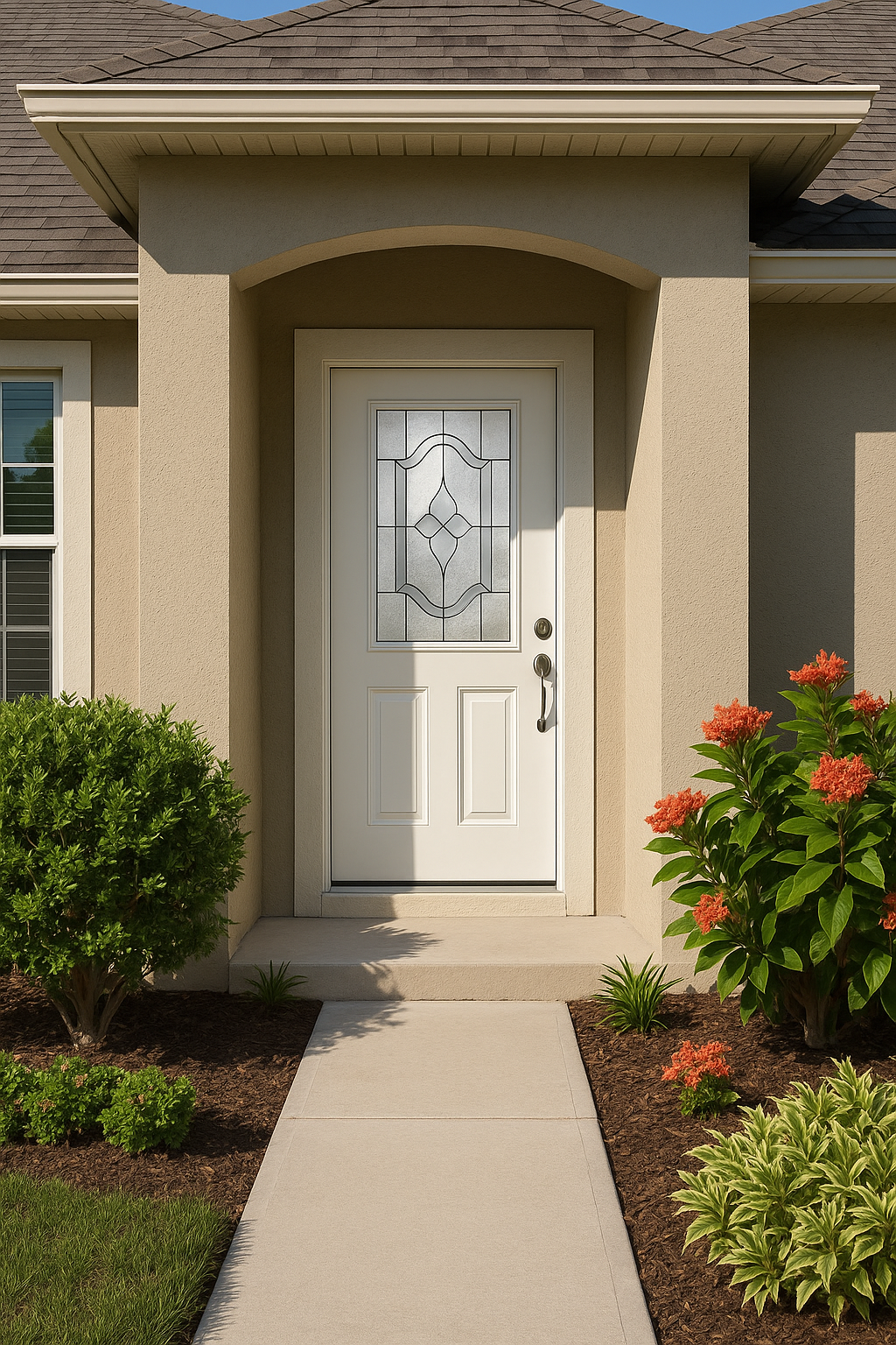 Impact Windows & Doors Tampa - Half Lite 2 Panel Flush - Concorde