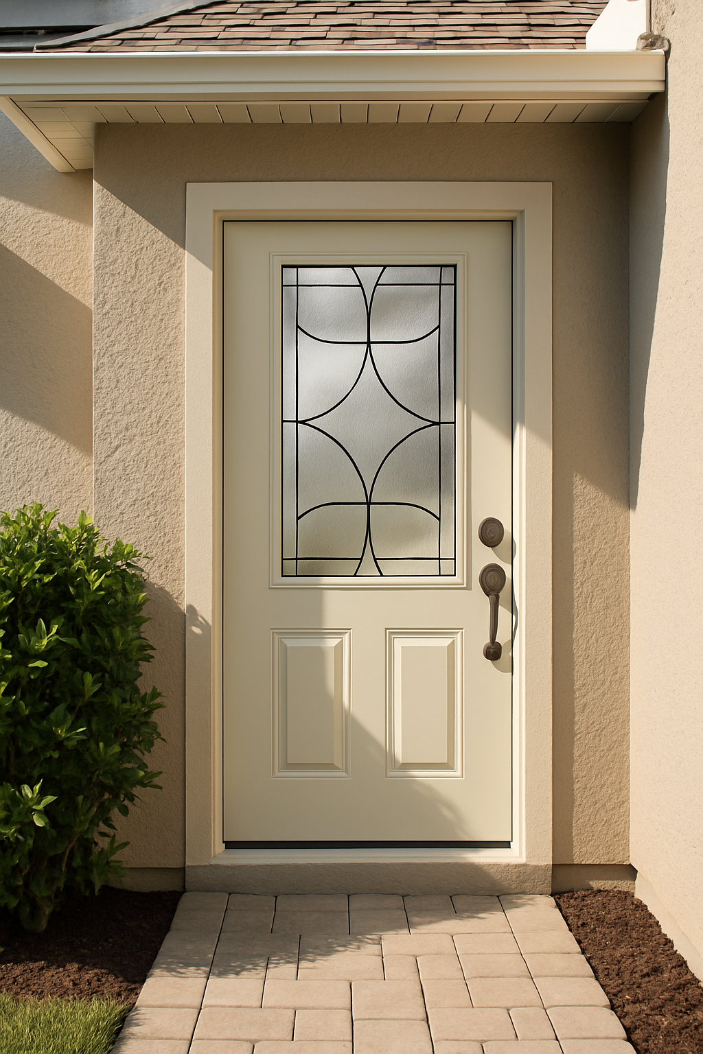 Impact Windows & Doors Tampa - 3/4 Lite 2 Panel Flush - Latitude