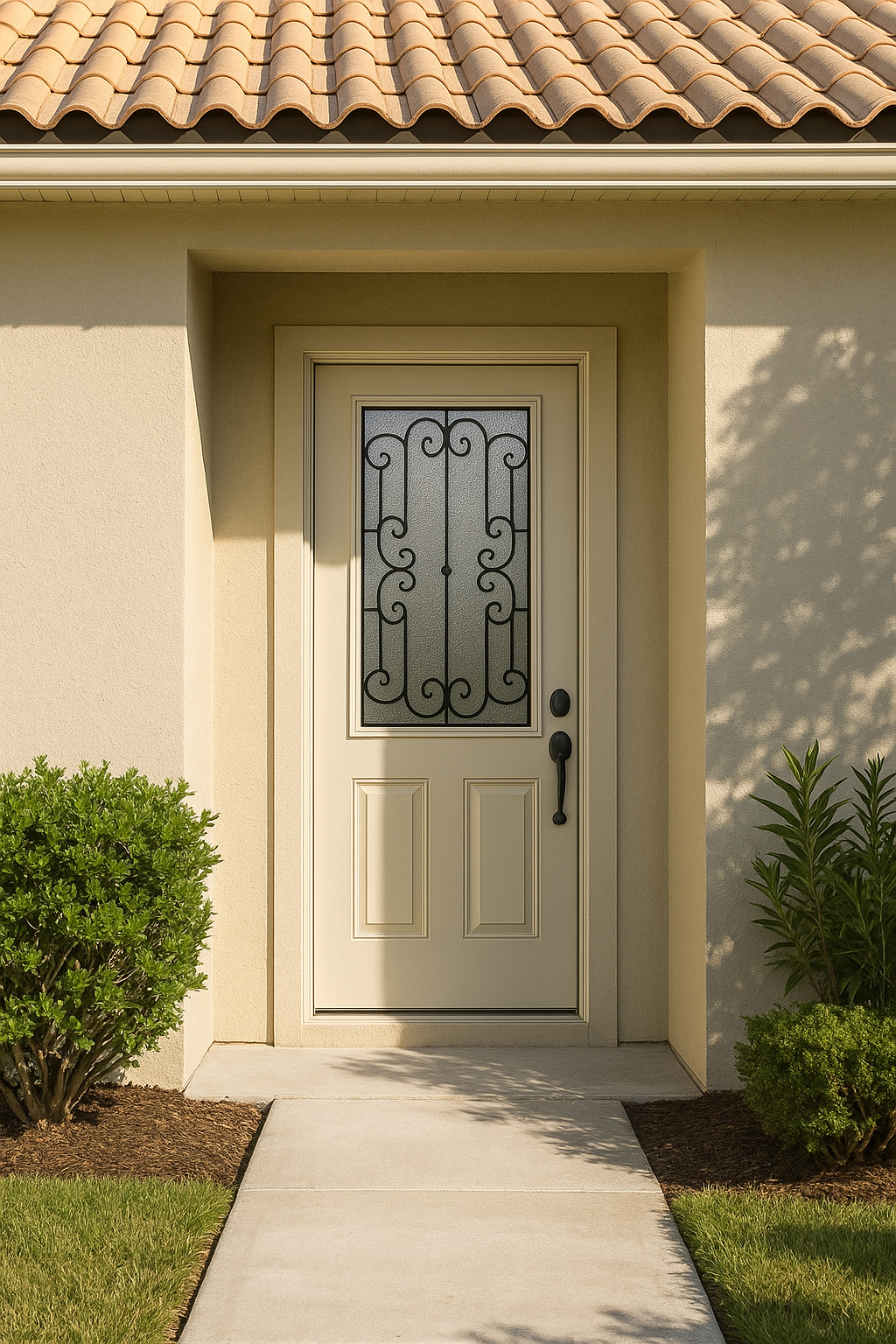 Impact Windows & Doors Tampa - Half Lite 2 Panel Flush - Riserva