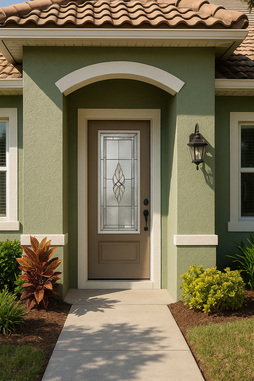 Impact Windows & Doors Tampa - Full Lite Flush - Kensington