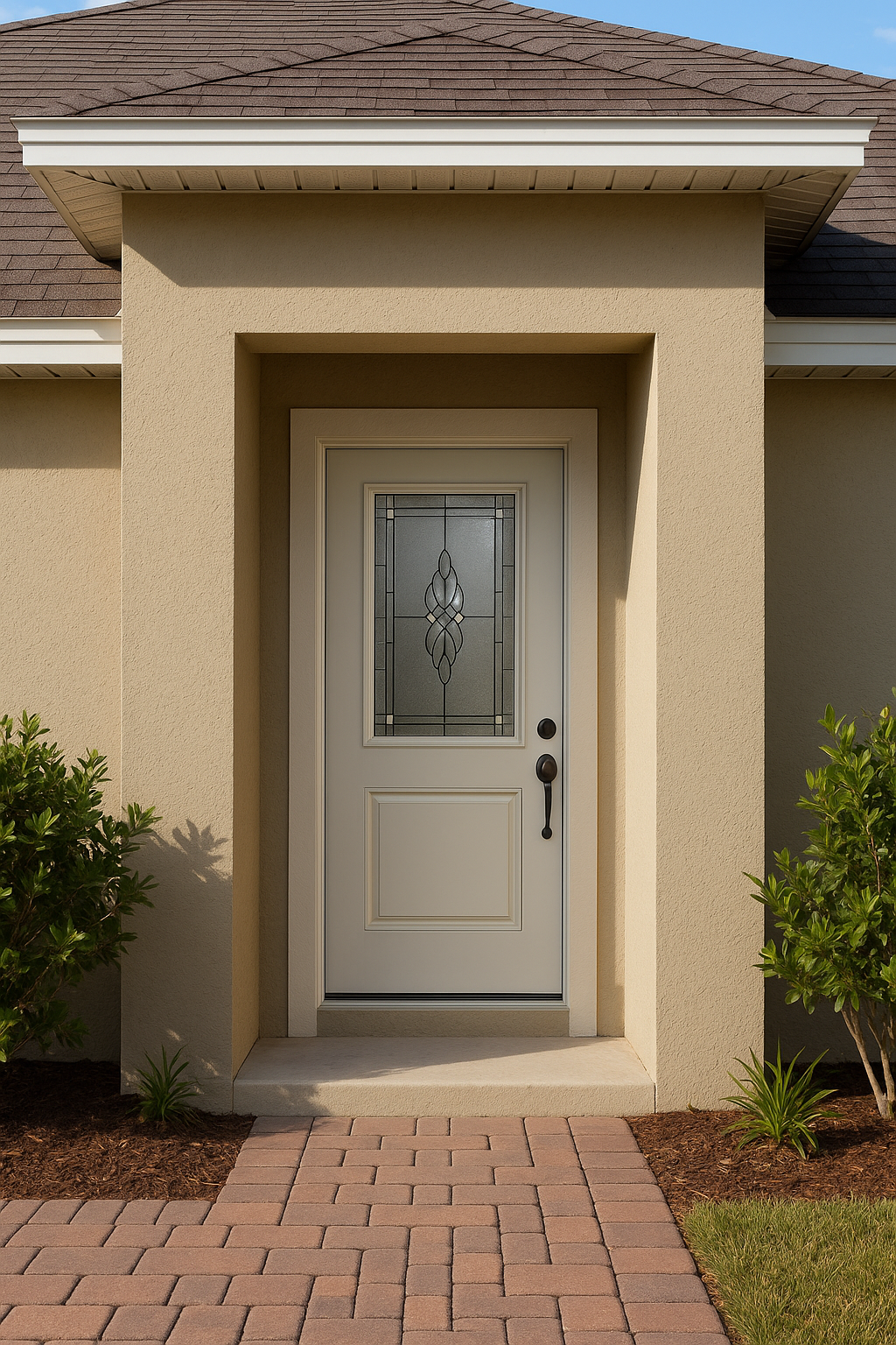 Impact Windows & Doors Tampa - Half Lite 1 Panel Flush - Kensington