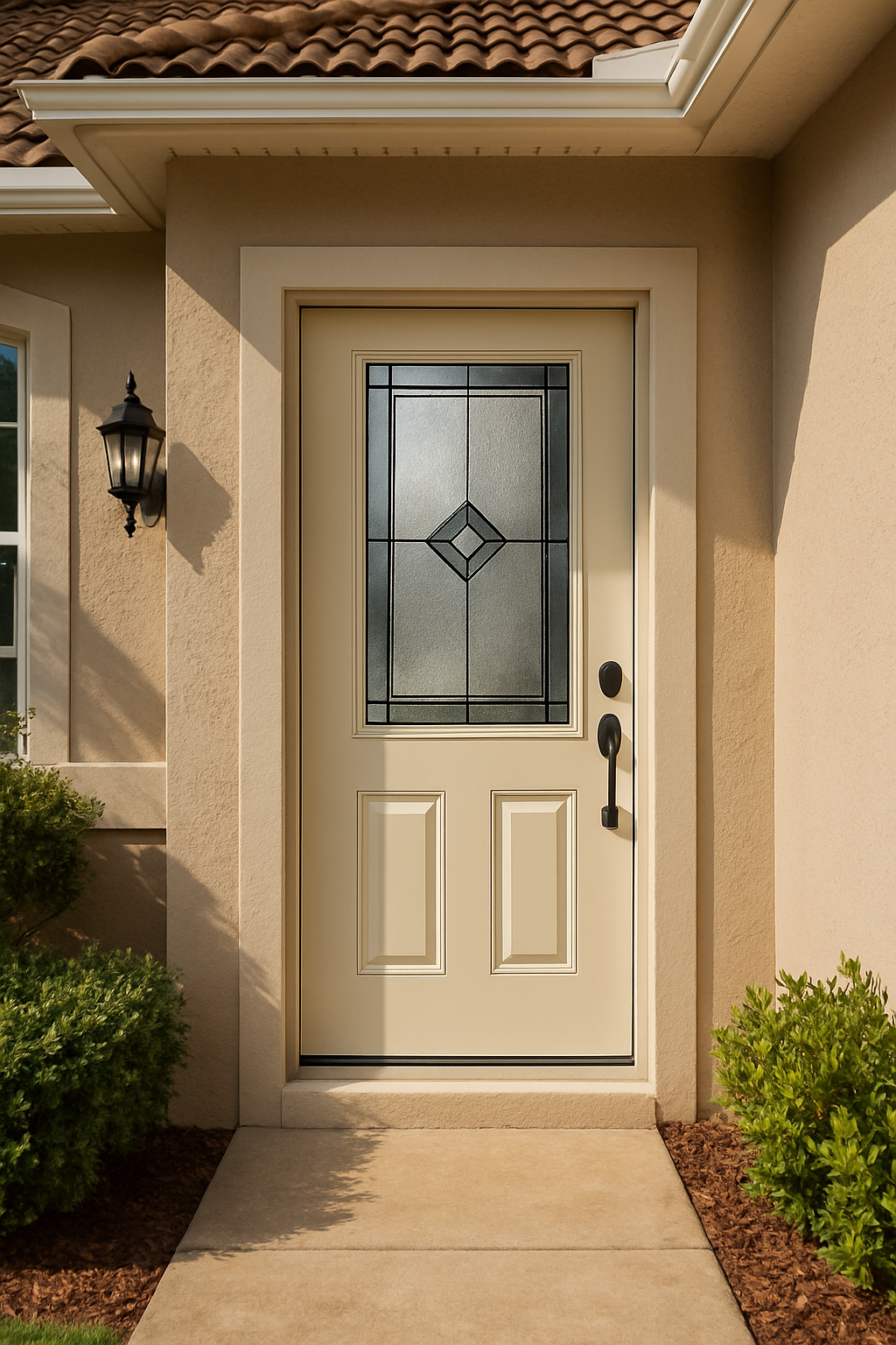 Impact Windows & Doors Tampa - 3/4 Lite 2 Panel Flush - Pembridge