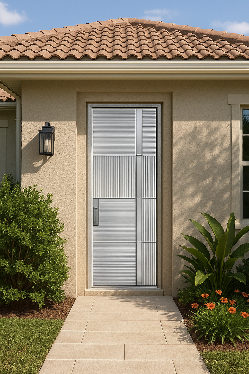 Impact Windows & Doors Tampa - 8' Full Lite Flush - Axis