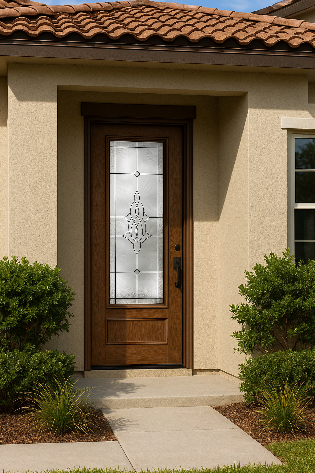 Impact Windows & Doors Tampa - 8' Full Lite W/ Stile Lines - Wellesley