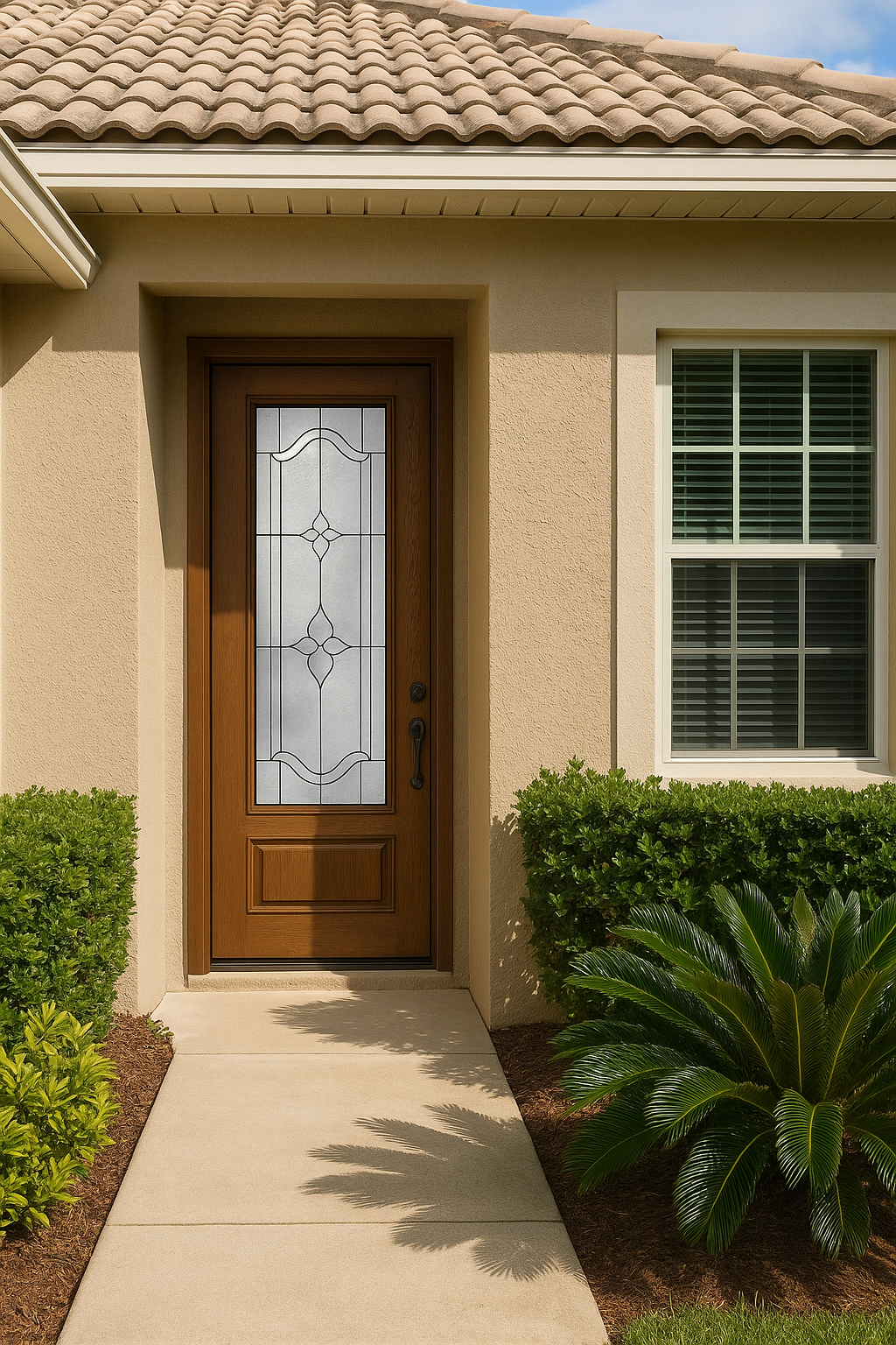 Impact Windows & Doors Tampa - 8' Full Lite W/ Stile Lines - Concorde