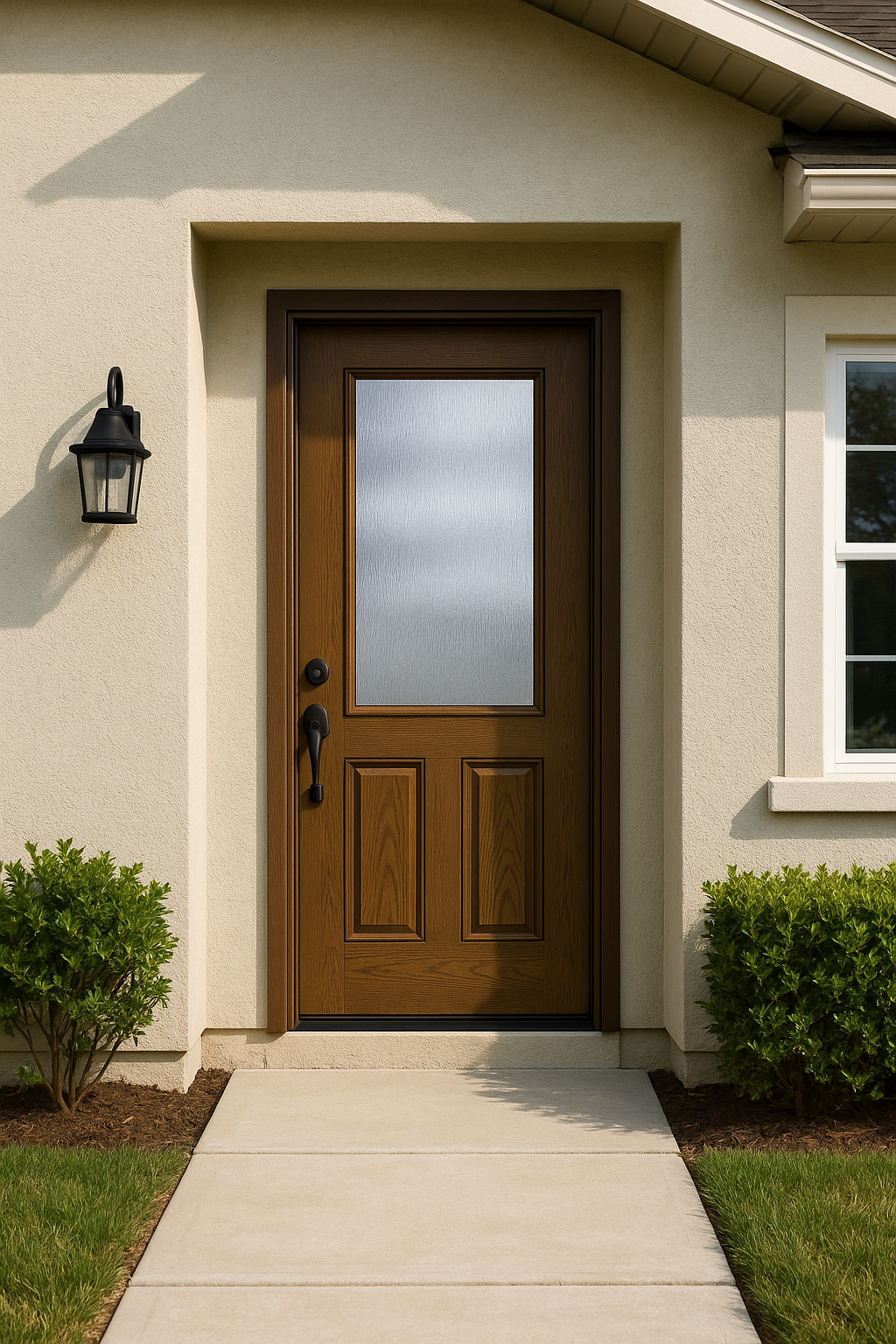 Impact Windows & Doors Tampa - 8' Half Lite 2 Panel - Rainglass