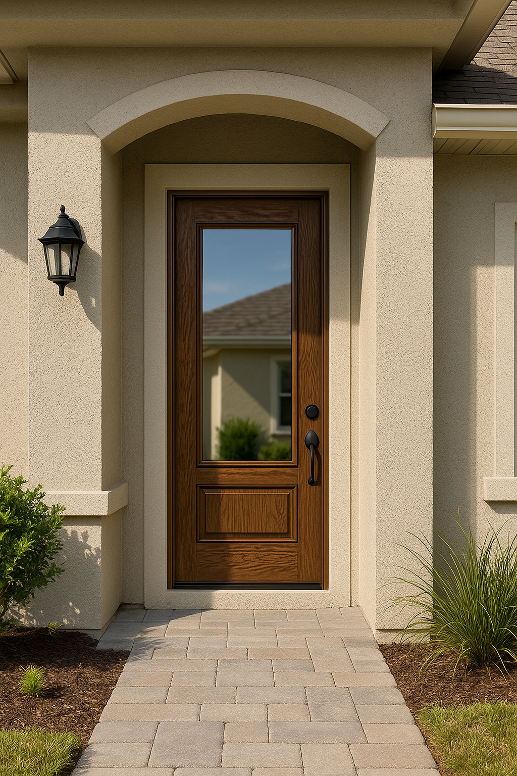 Impact Windows & Doors Tampa - 8' 3/4 Lite 1 Panel - Clear 1 Lite No Grid