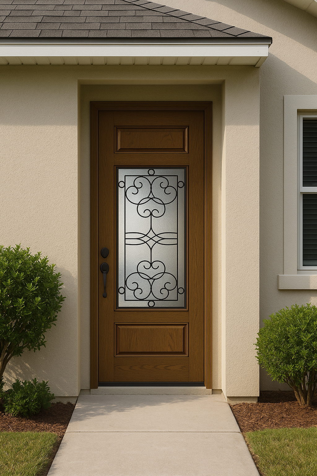 Impact Windows & Doors Tampa - 8' Half Lite 1 Panel Top and Bottom - Salinas