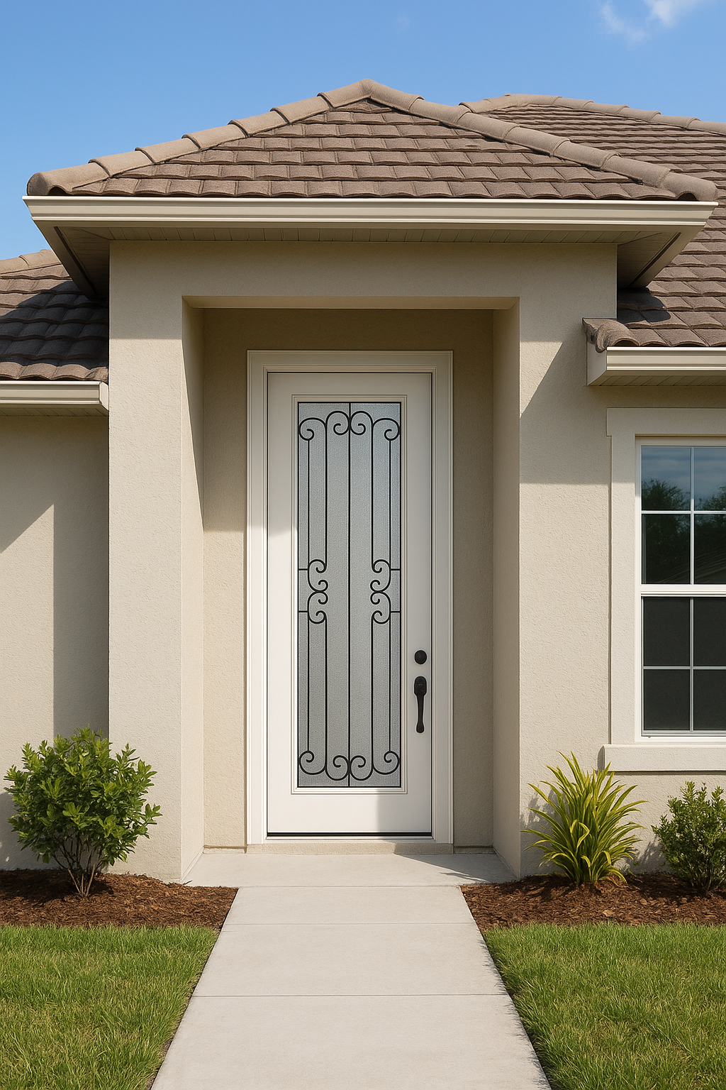 Impact Windows & Doors Tampa - 8' Full Lite Flush - Riserva