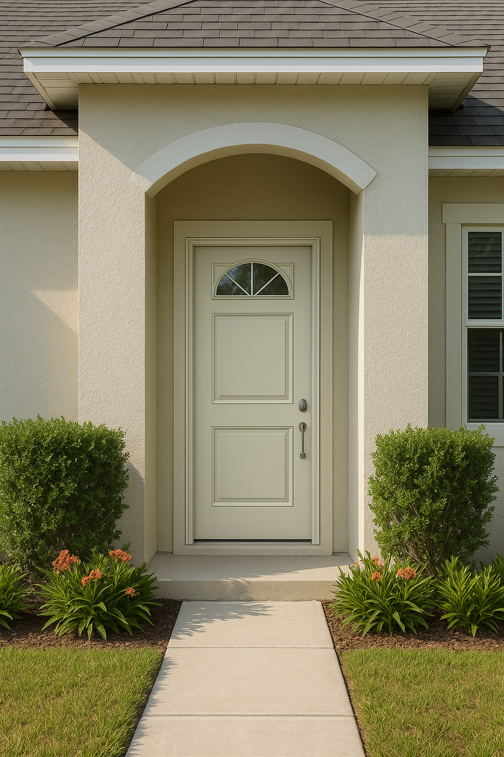 Impact Windows & Doors Tampa - 2 Panel Square Top Flush