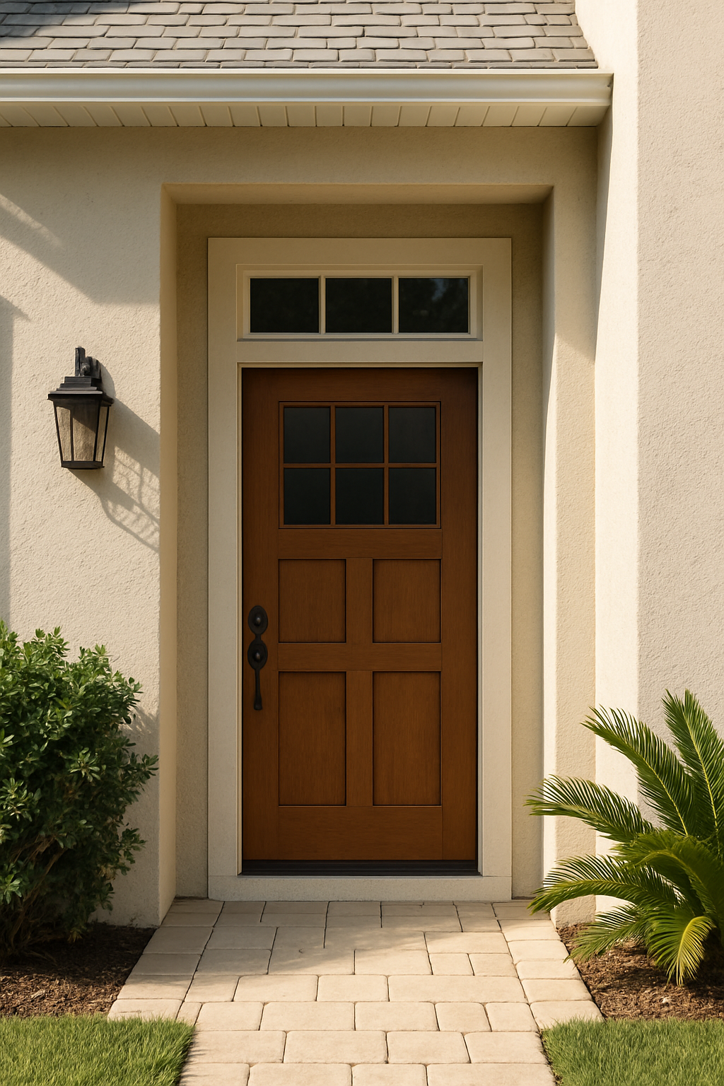 Impact Windows & Doors Tampa - 4 Panel Square Top Shaker