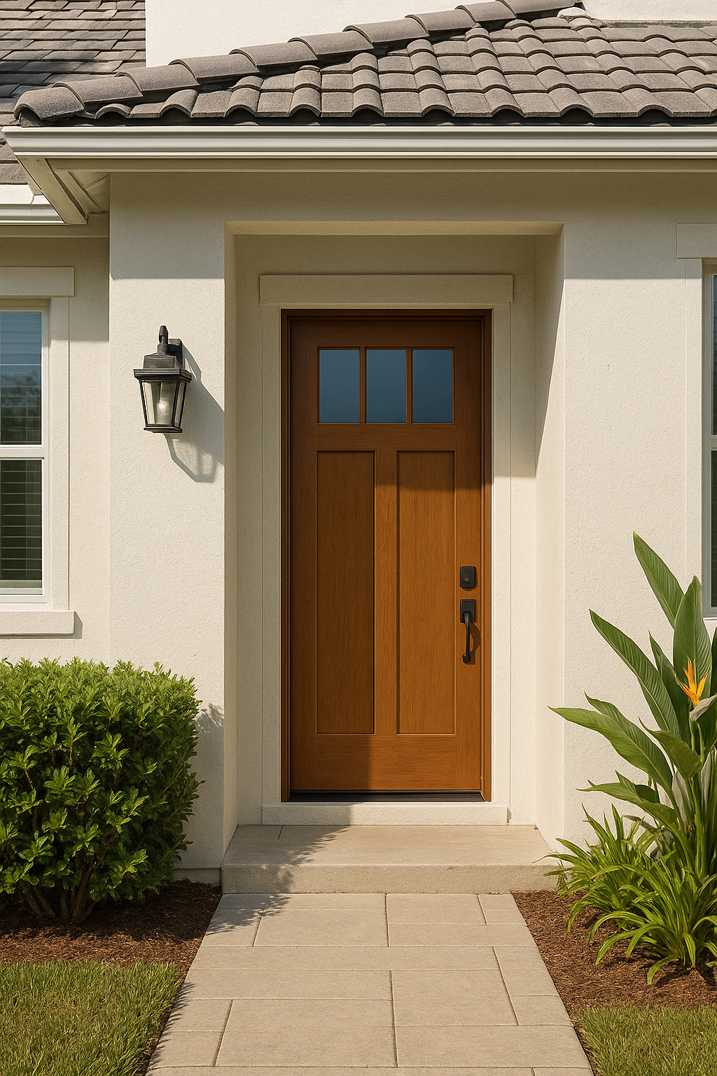 Impact Windows & Doors Tampa - 4 Panel Craftsman Shaker