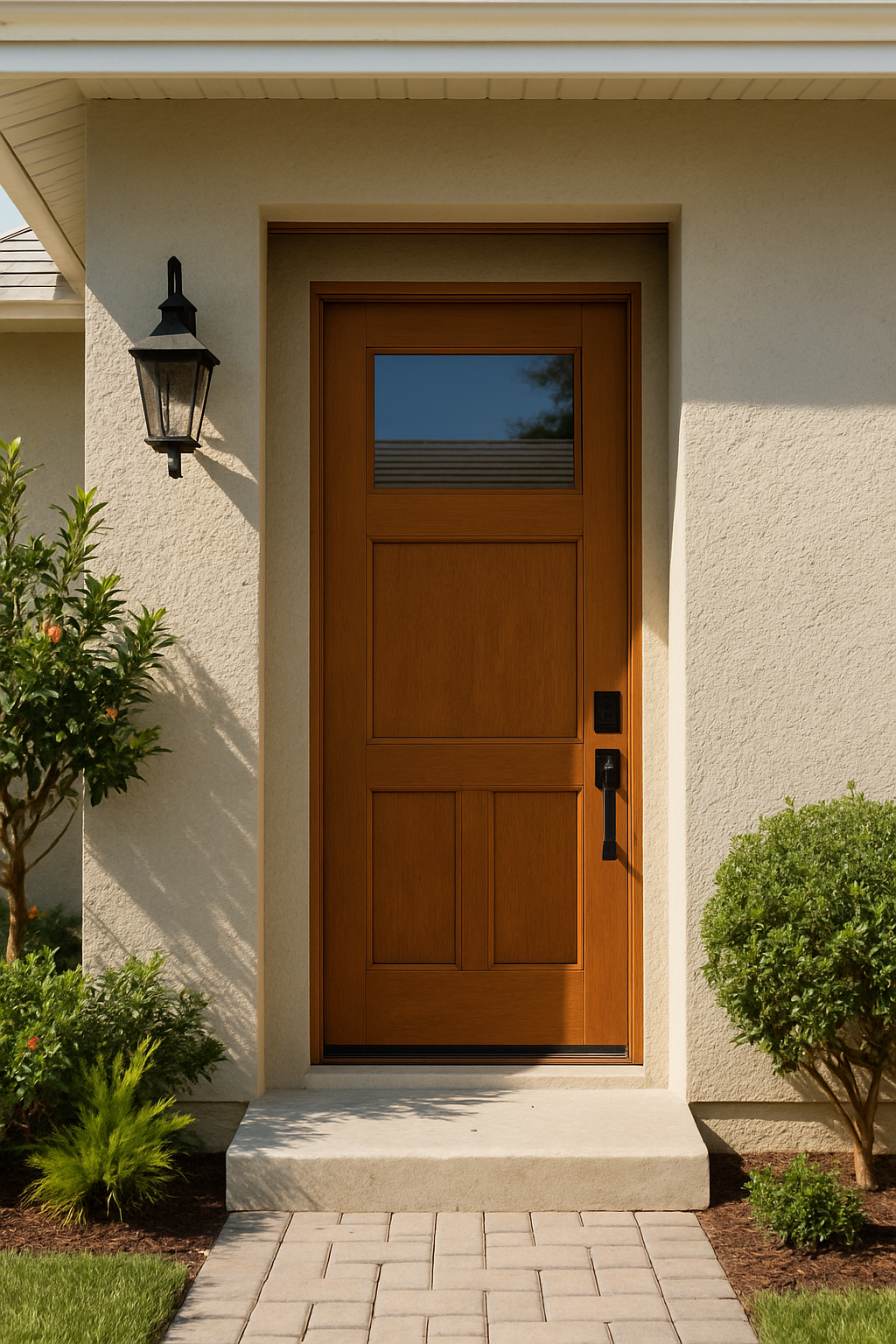 Impact Windows & Doors Tampa - 8' 2 Panel Square Top Shaker