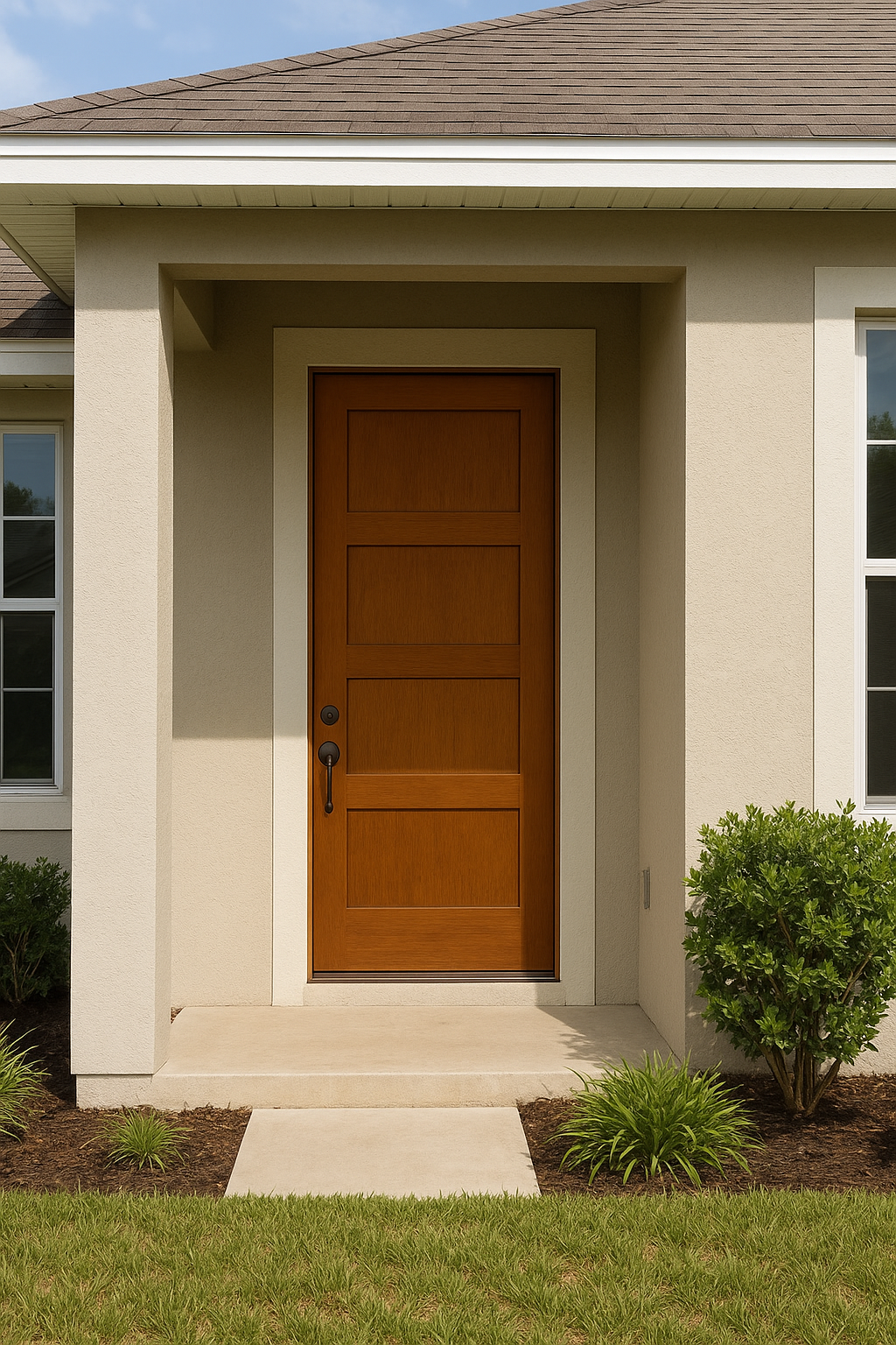 Impact Windows & Doors Tampa - 8' 3 Panel Shaker