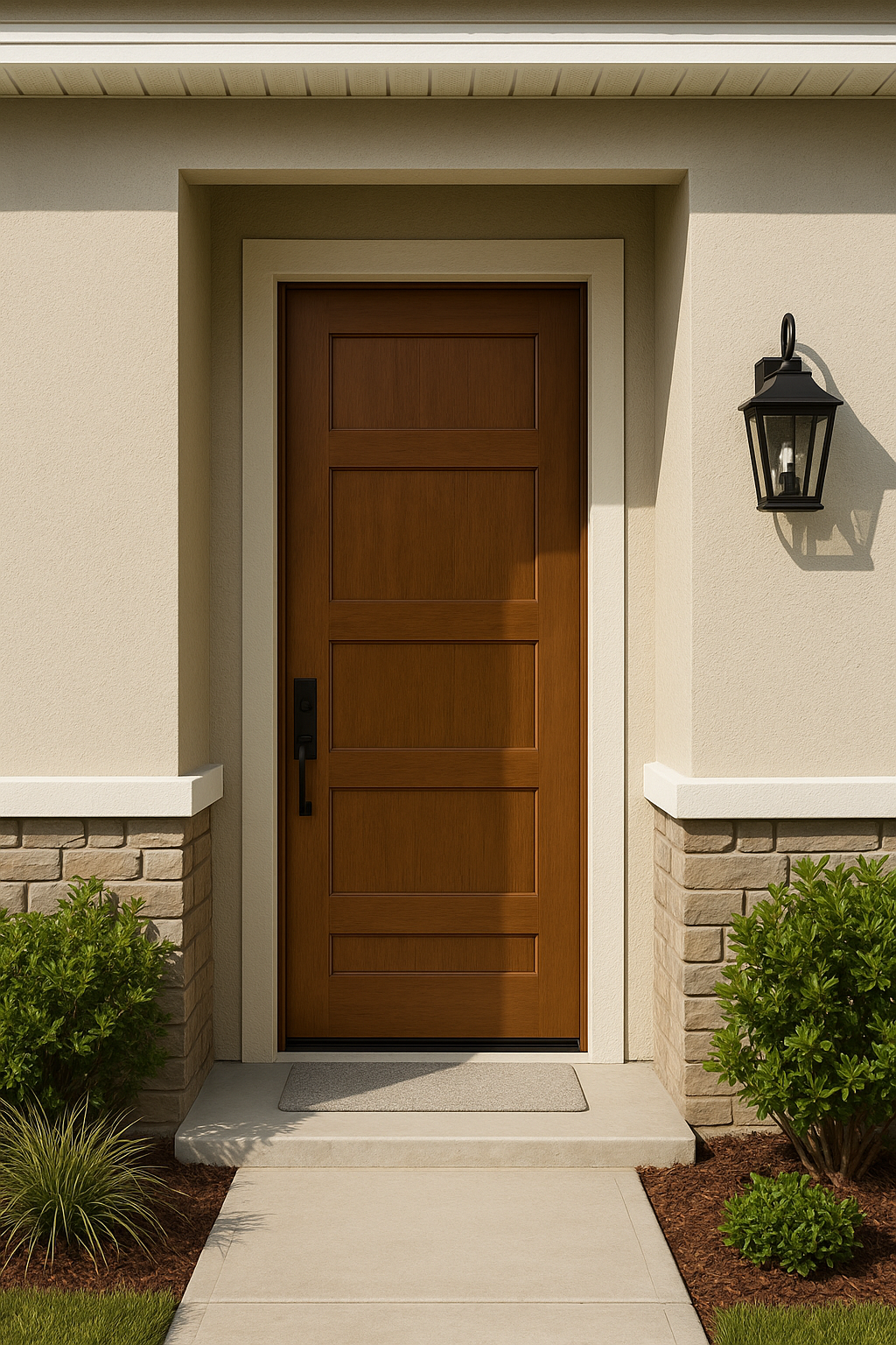 Impact Windows & Doors Tampa - 8' 4 Panel Shaker