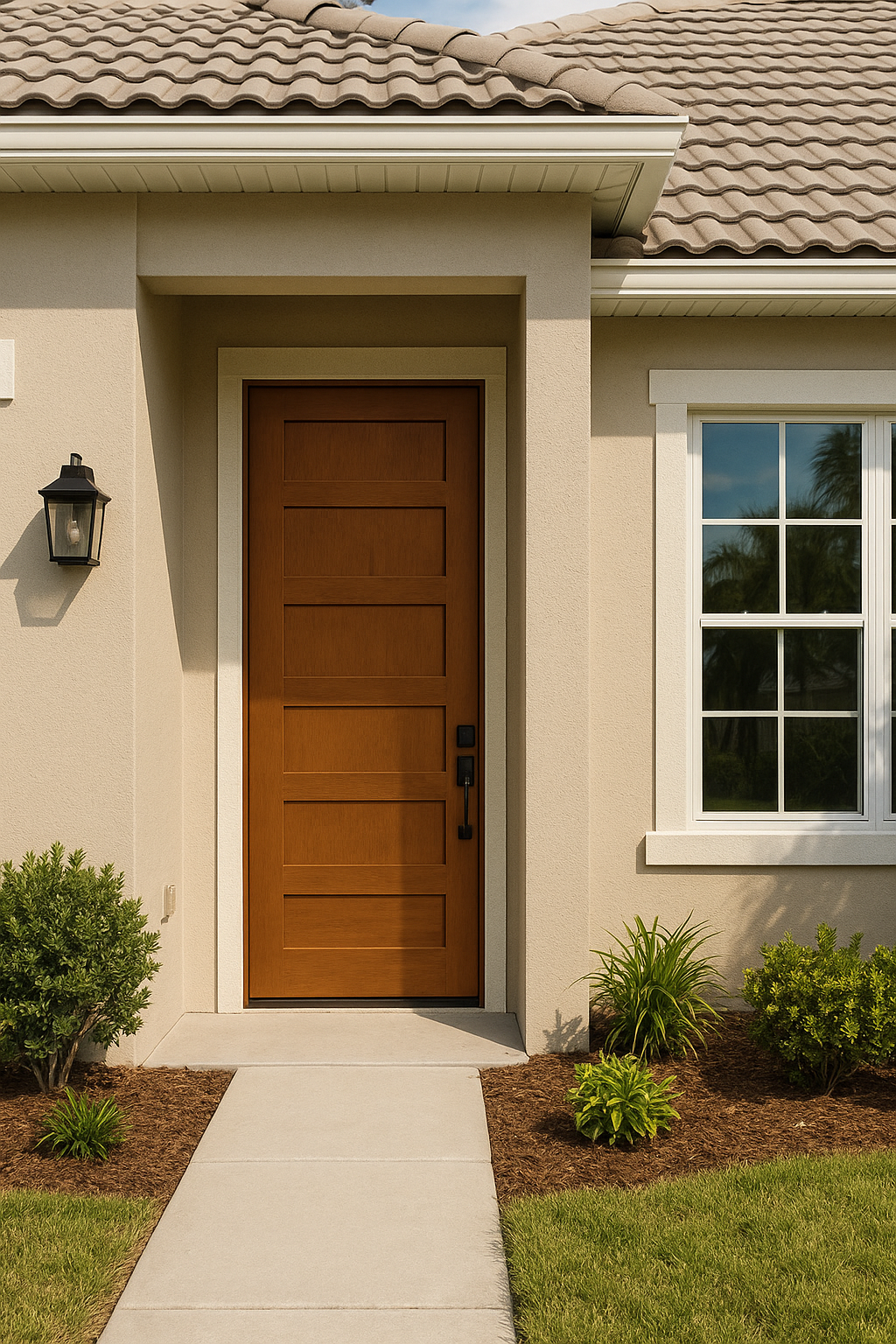 Impact Windows & Doors Tampa - 8' 5 Panel Shaker