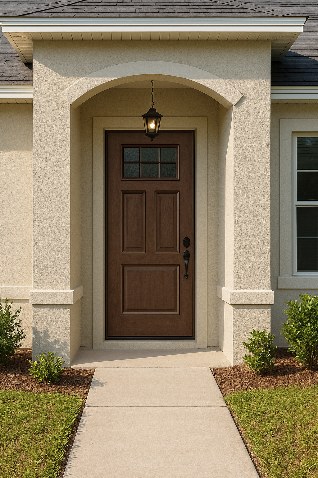 Impact Windows & Doors Tampa - 8' 2 Panel 3/4 Top