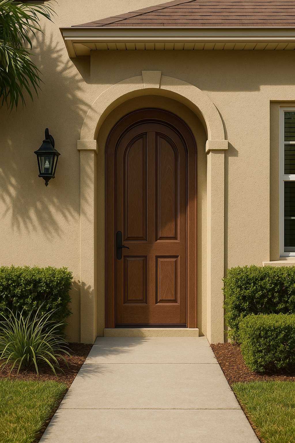Impact Windows & Doors Tampa - Radiused 4 Panel Round Top