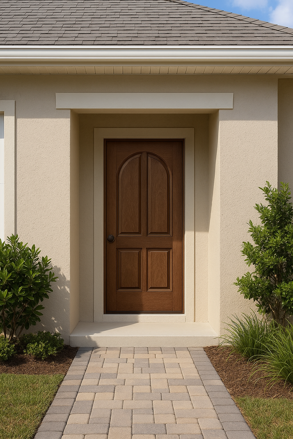 Impact Windows & Doors Tampa - 4 Panel Round Top