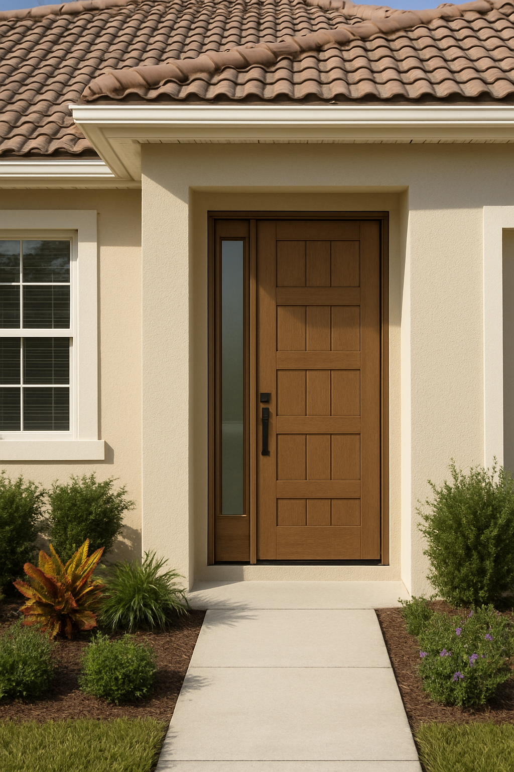 Impact Windows & Doors Tampa - 8' 906 Design - Right