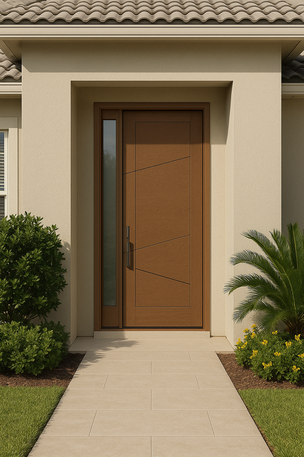 Impact Windows & Doors Tampa - 8' 907 Design - Left