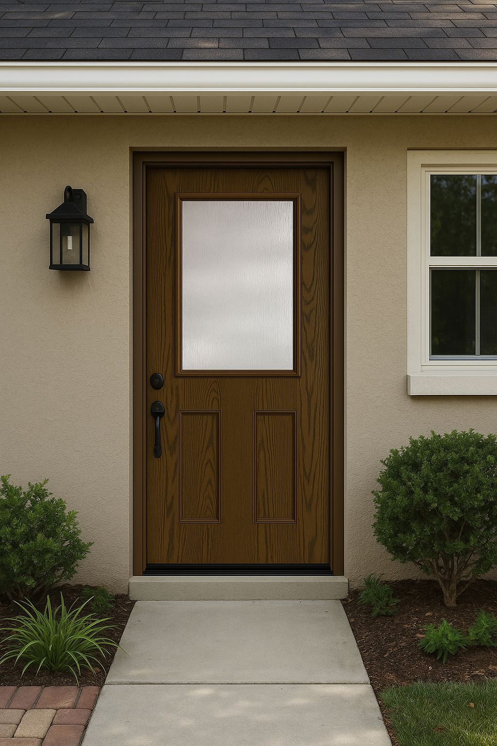 Impact Windows & Doors Tampa - Half Lite Flush - Rainglass