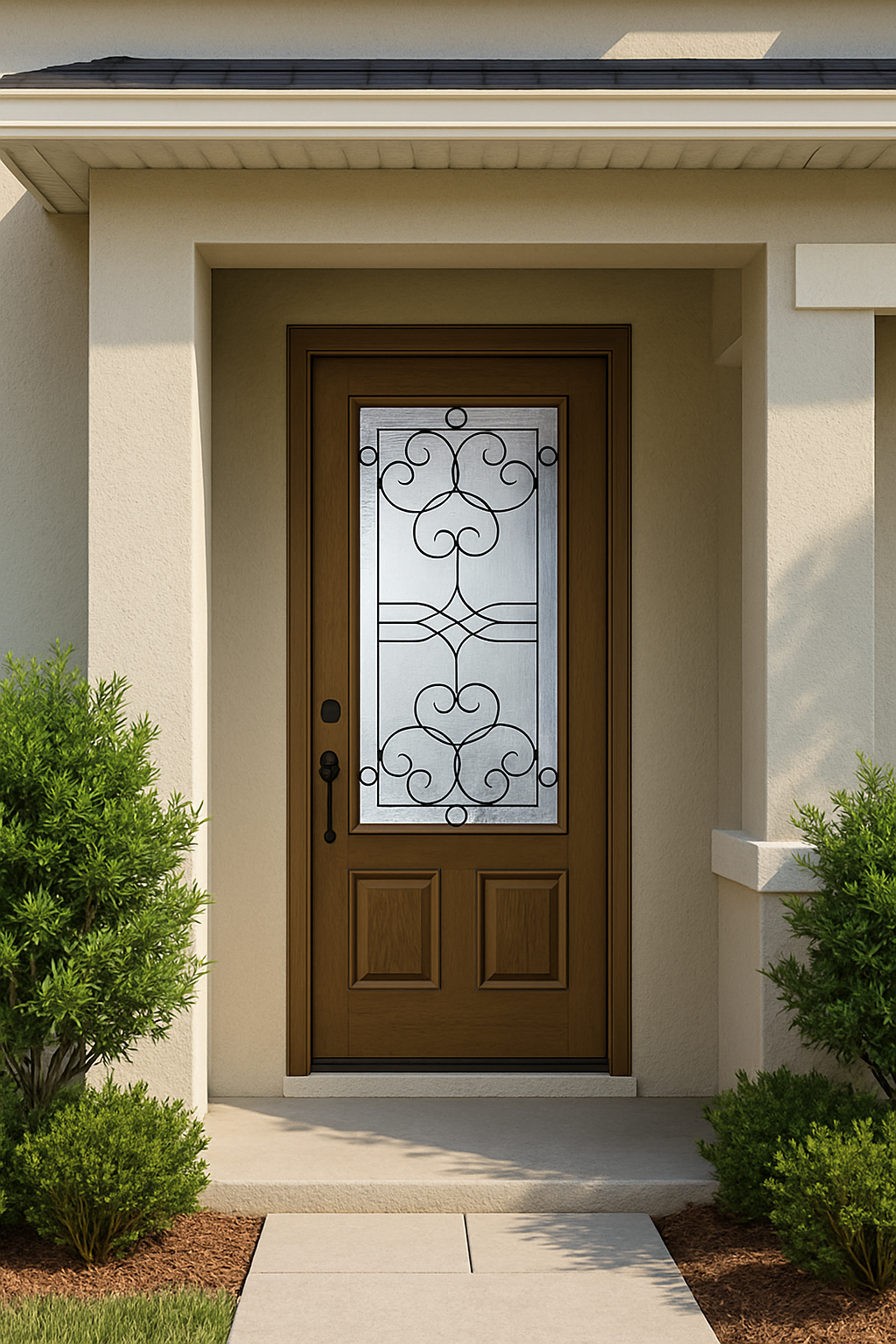Impact Windows & Doors Tampa - 3/4 Lite 2 Panel - Salinas