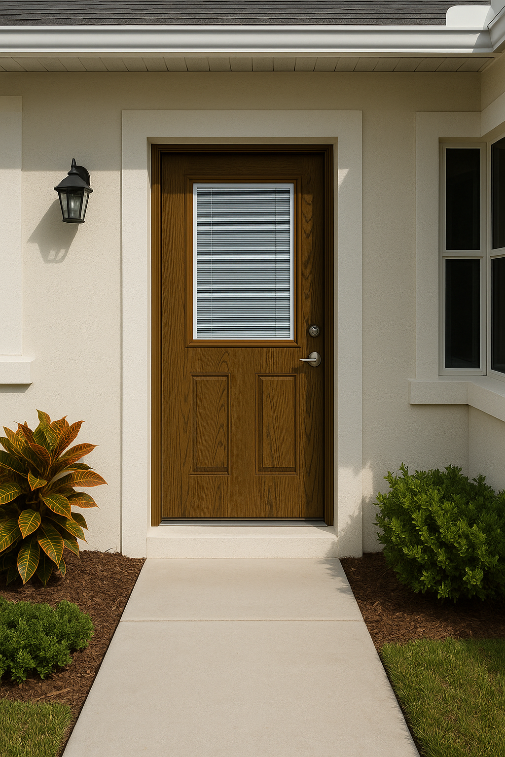 Impact Windows & Doors Tampa - Half Lite Flush