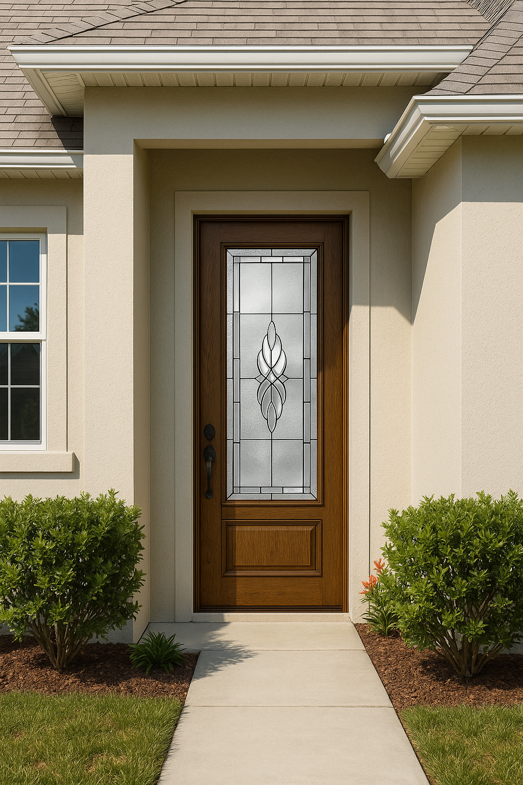 Impact Windows & Doors Tampa - Full Lite w/ Stile Lines - Kensington