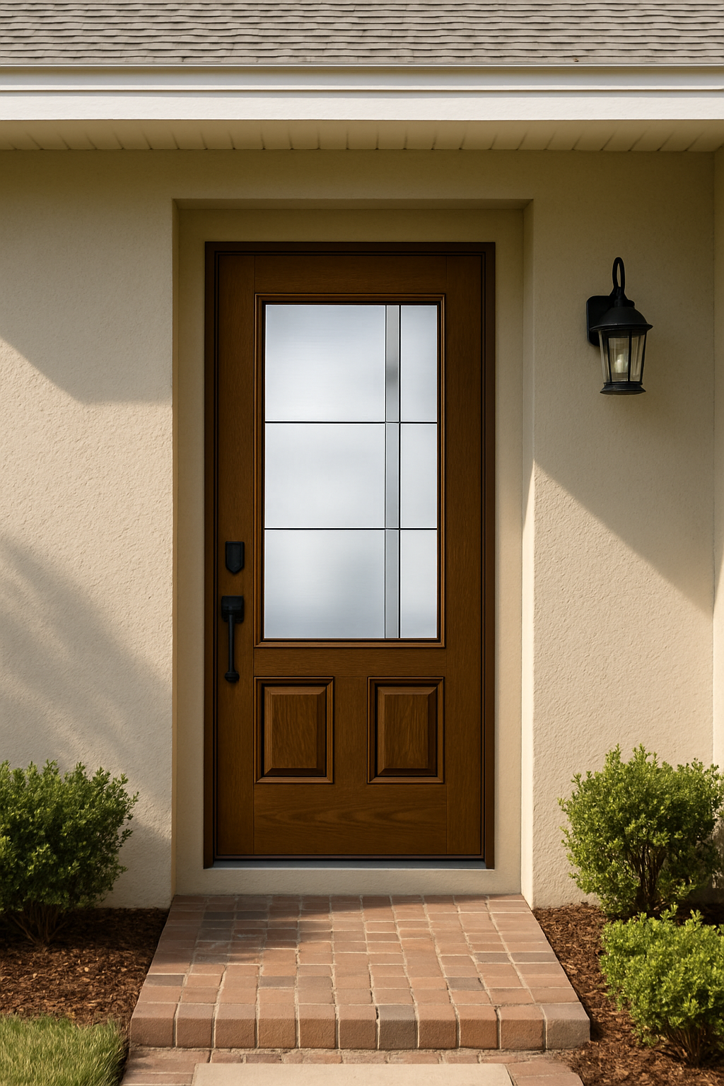 Impact Windows & Doors Tampa - 3/4 Lite 2 Panel