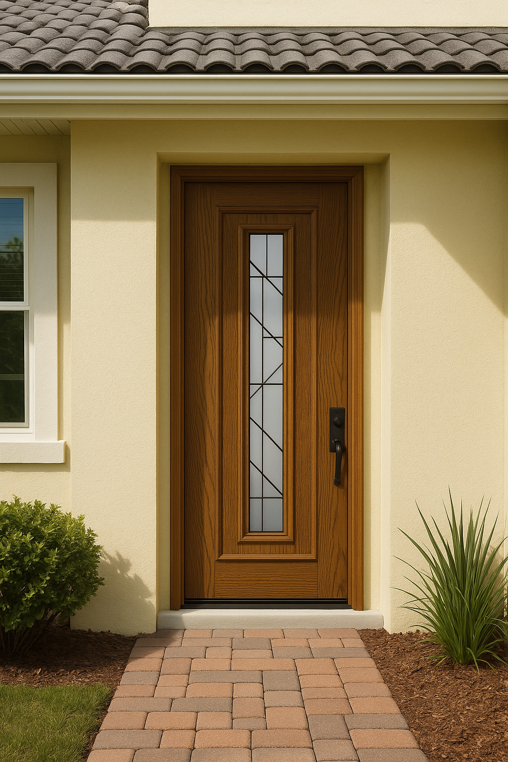 Impact Windows & Doors Tampa - Full Lite Flush - Echelon